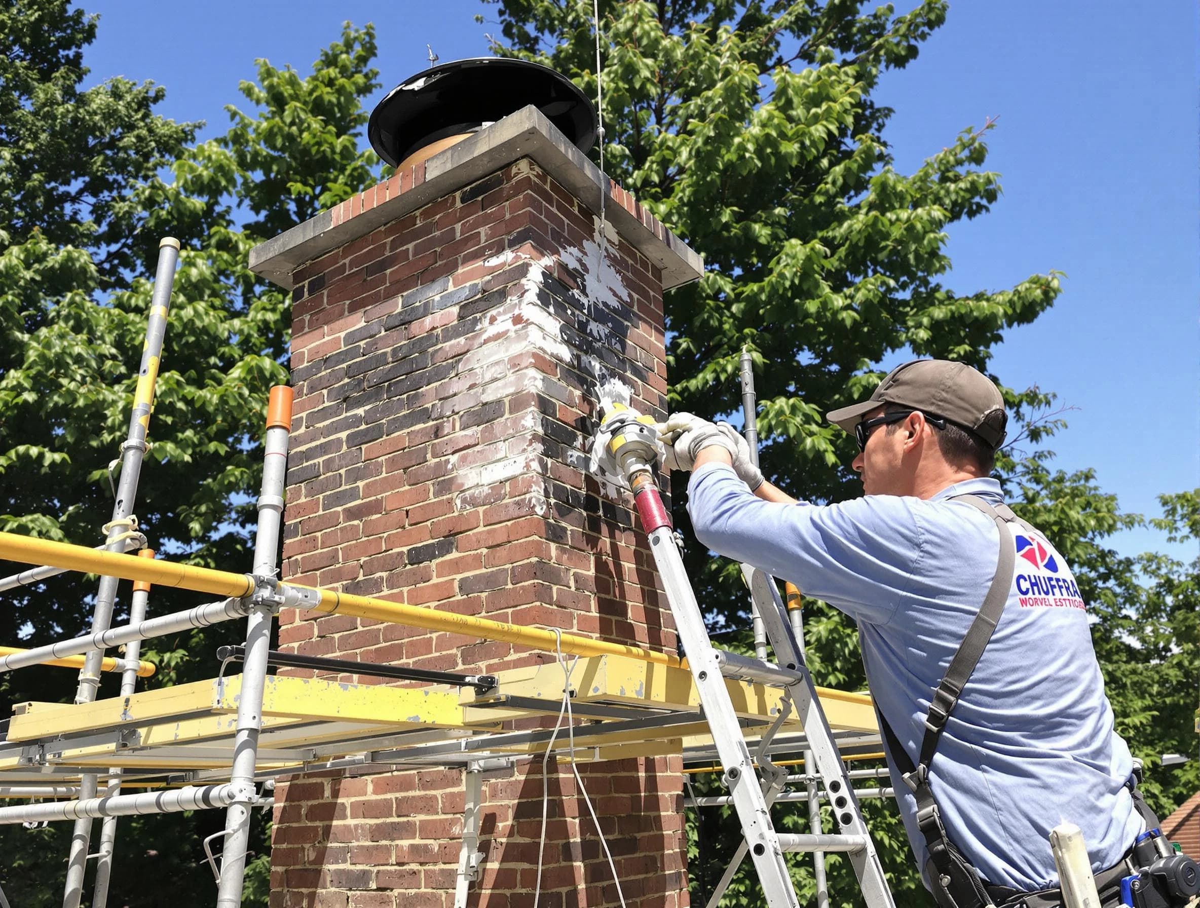 Structural chimney repair by Brookline Chimney Sweep in Brookline, MA