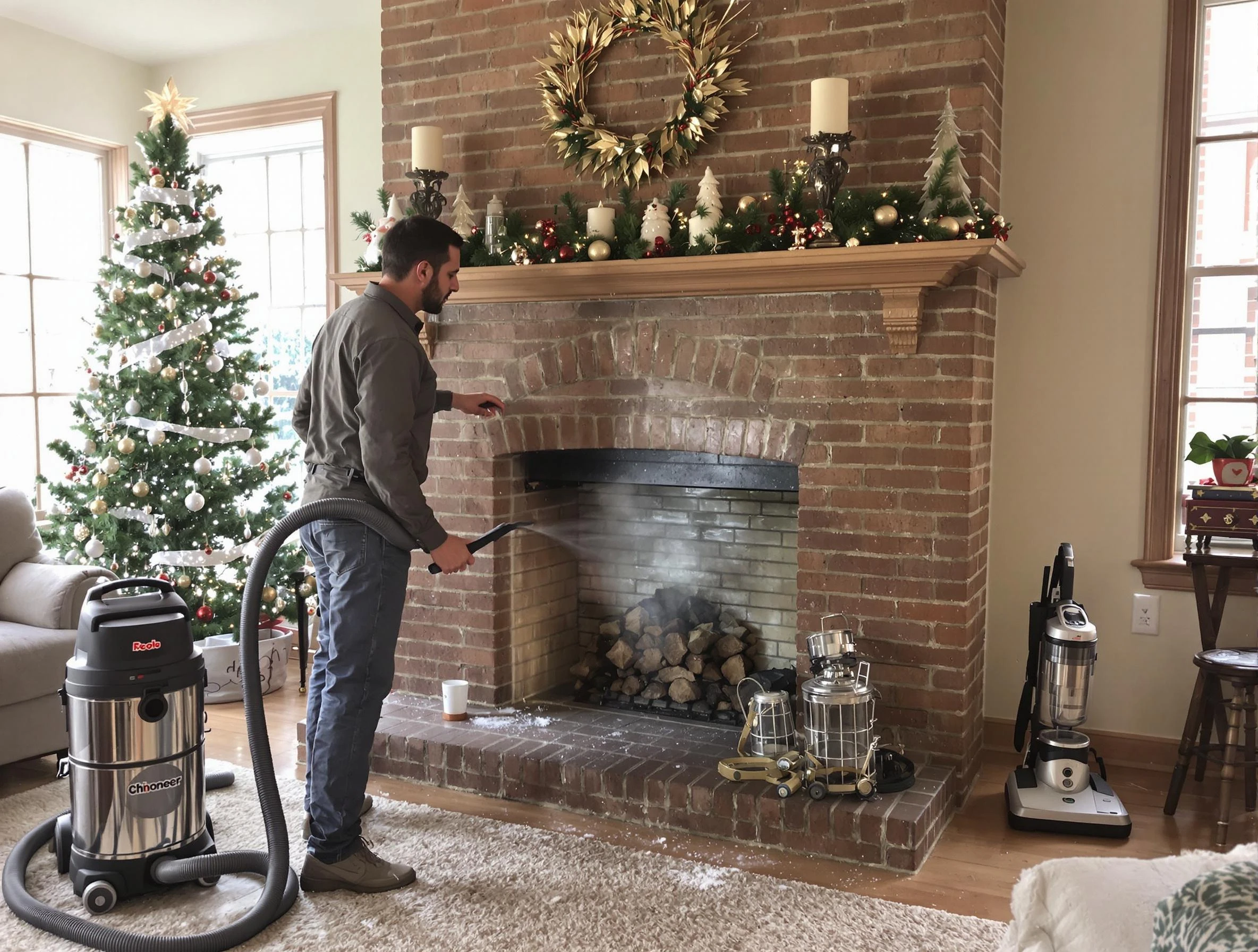Fireplace Cleaning in Brookline