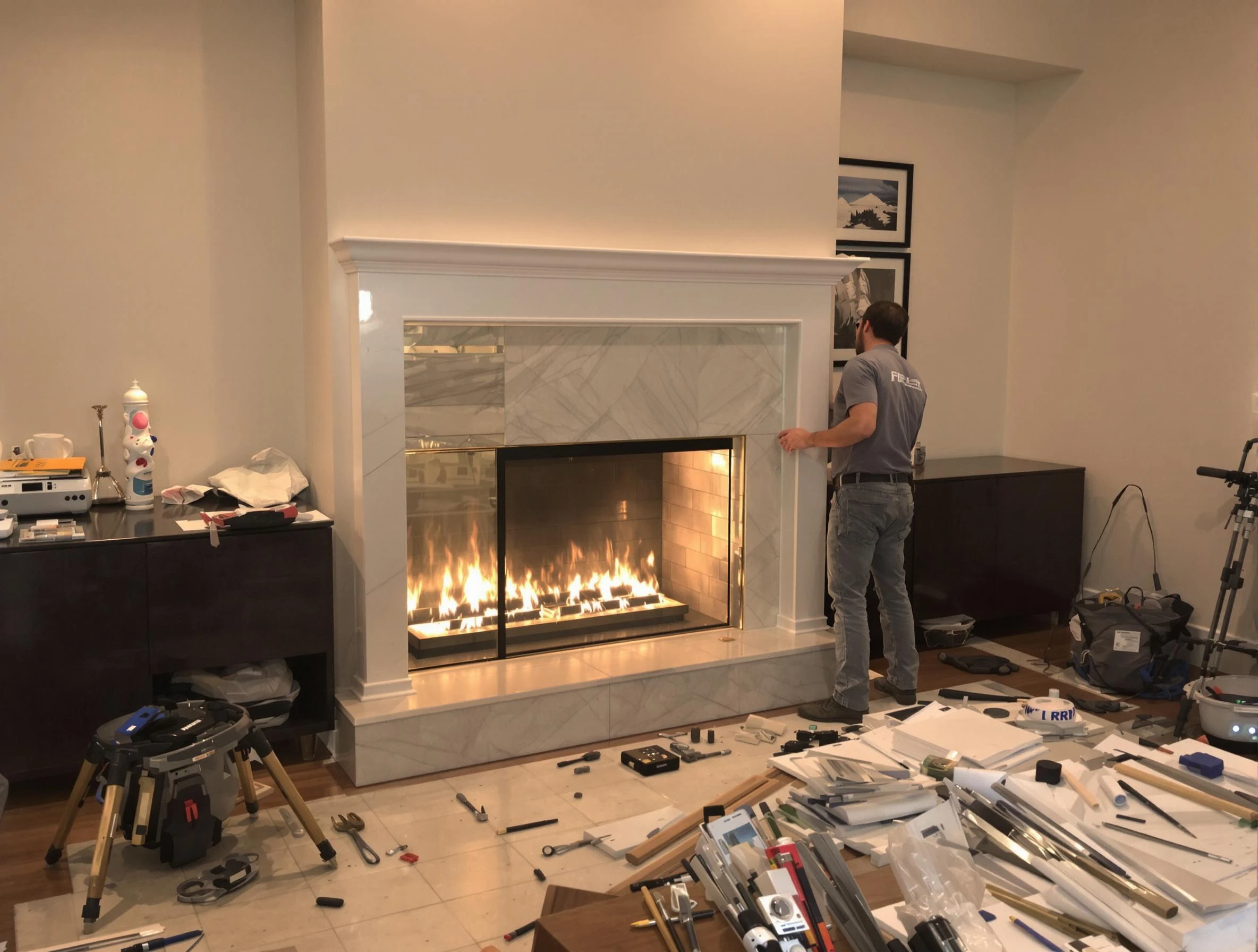 Fireplace Installation in Brookline